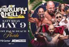aew collision fairway to hell