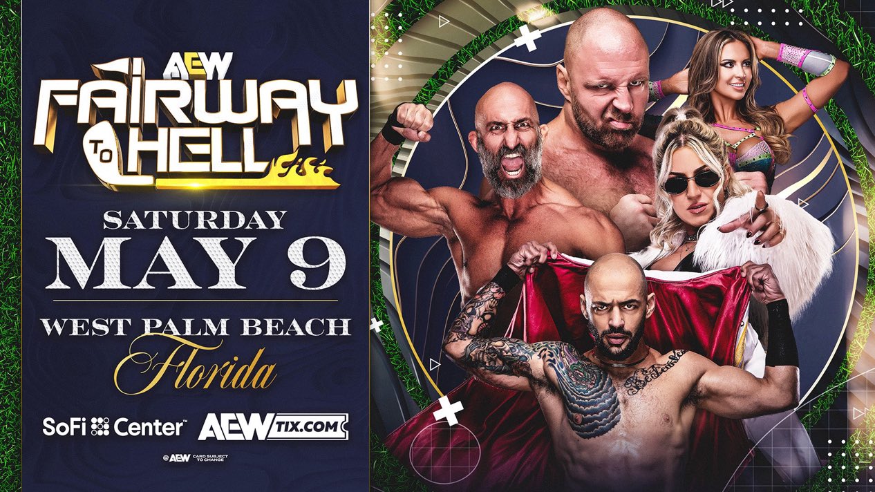 aew collision fairway to hell
