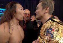 aew double or nothing kazuchika okada Konosuke Takeshita