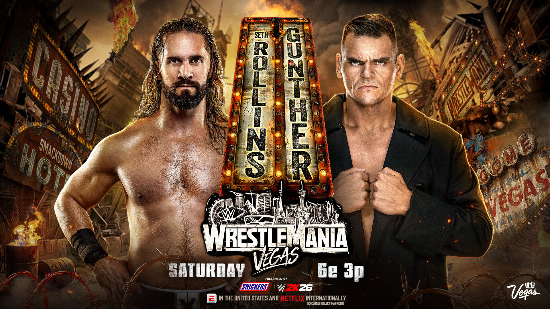 Seth Rollins Says WWE WrestleMania 42 Match Against GUNTHER Came Together 'Over The Last Couple Of Weeks'