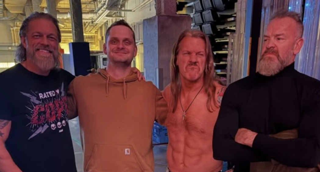 David Benoit Attends 4/8 AEW Dynamite
