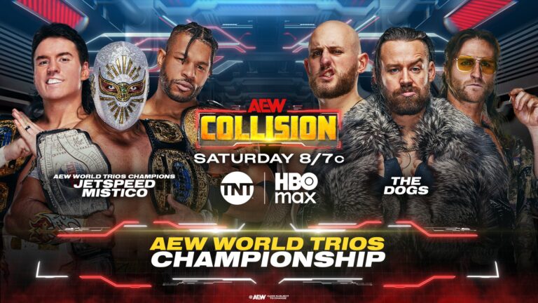 AEW Collision Results (4/11): Trio Title Bout, Hurt Syndicate Compete