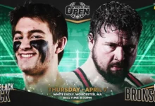 wrestling open 4/9
