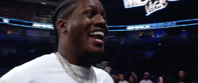 Lil Yachty Gets Kicked In The Face By Sami Zayn On WWE SmackDown
