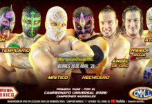 CMLL Viernes Espectacular Results (4/10/2026)