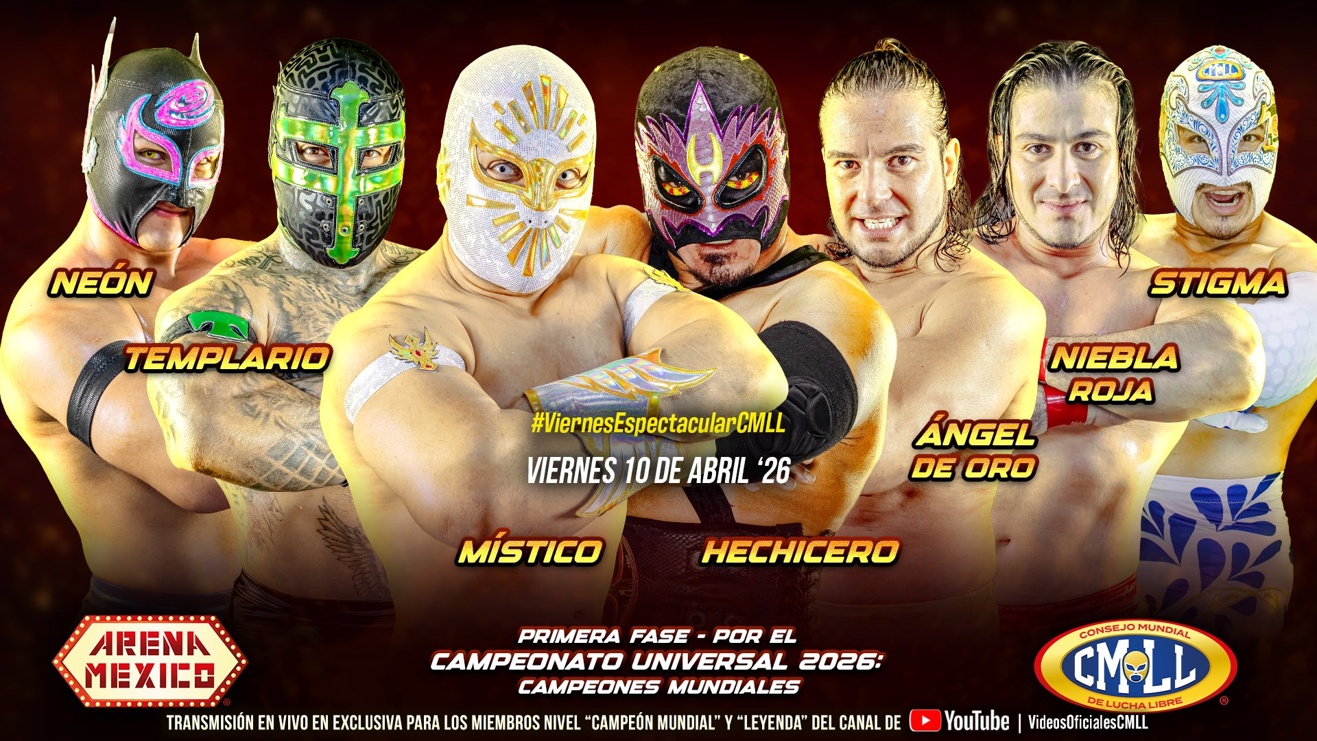 CMLL Viernes Espectacular Results (4/10/2026)