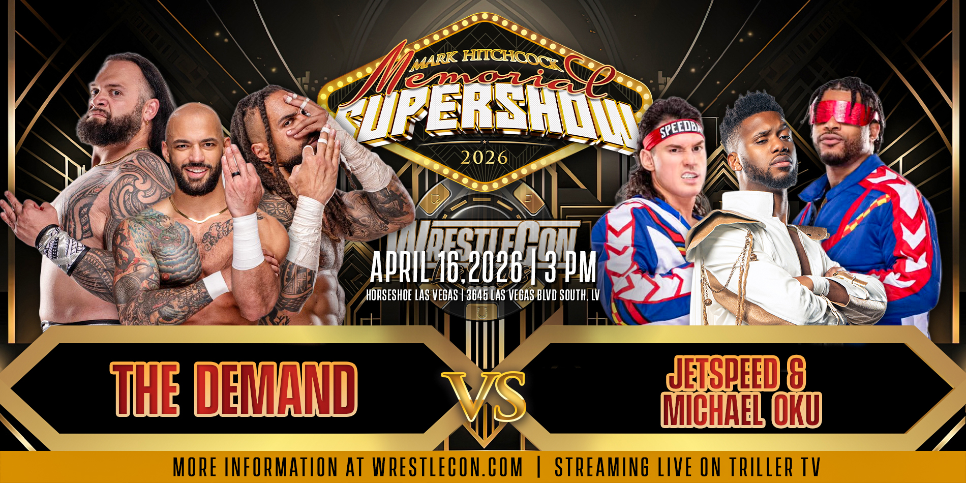 WrestleMania Week Lineup (4/16): HOG Culture Clash, WrestleCon Supershow ...