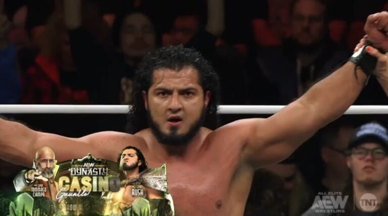 RUSH Earns Number Two Spot In Casino Gauntlet At AEW Dynasty