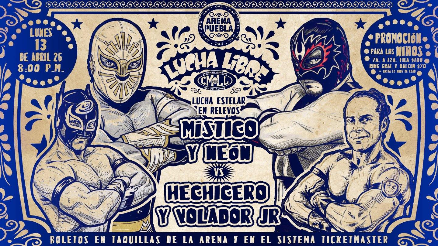 CMLL Lunes Clásico Results (4/13/2026)