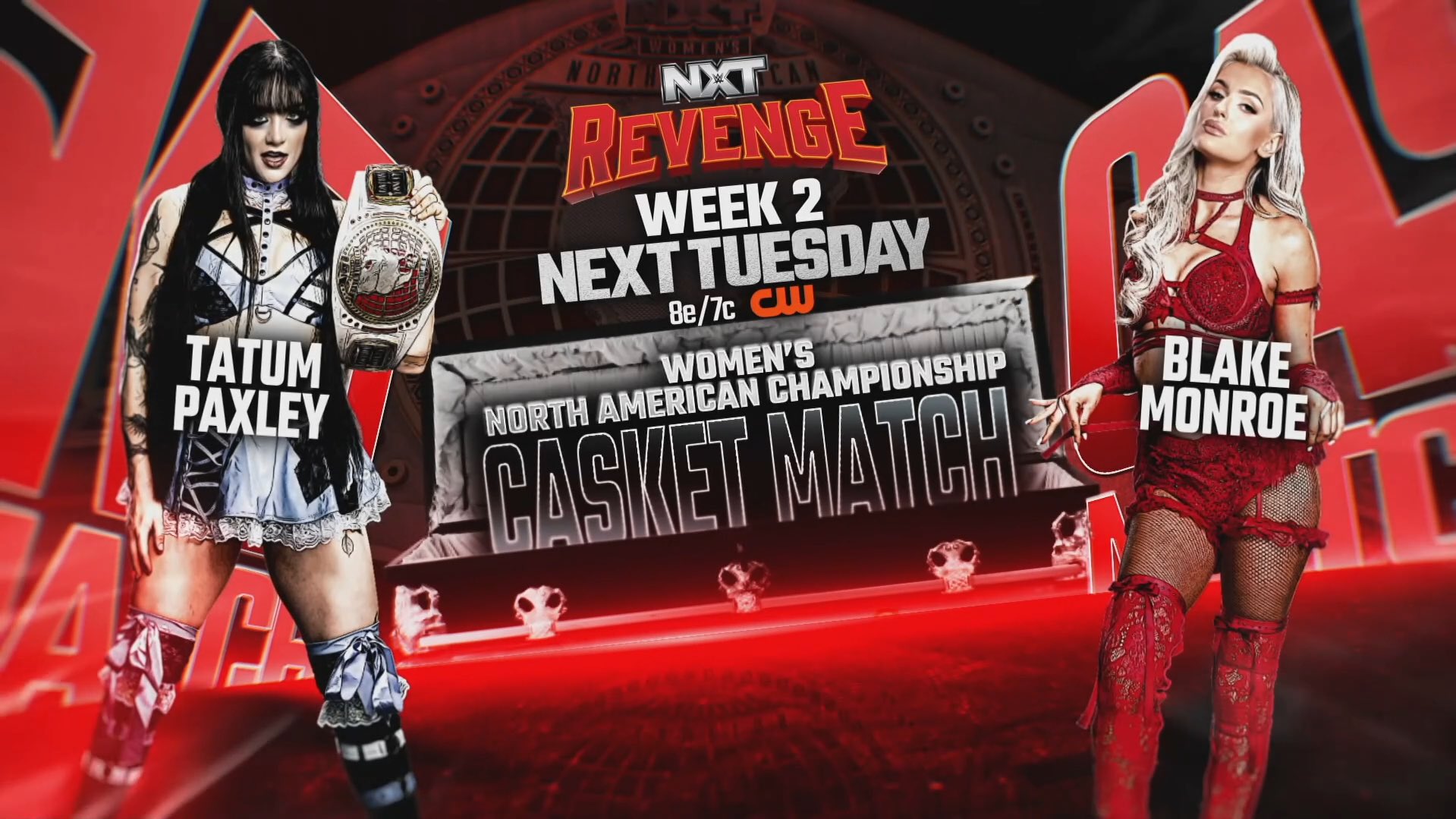 Casket Match For Women’s North American Title, Men’s North American Title Bout, More Set For NXT Revenge Week Two