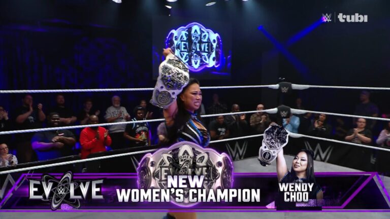 Wendy Choo Wins WWE EVOLVE Women’s Championship