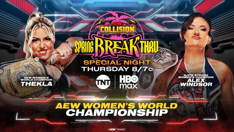 AEW Collision Spring BreakThru Results (4/16): AEW Women’s Title Bout