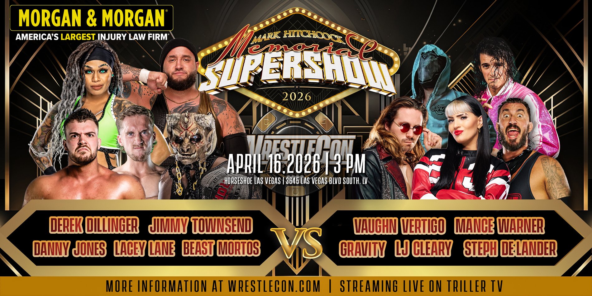 Beast Mortos, Steph De Lander, Mance Warner, Lacey Lane Set For 10-Person Tag At WrestleCon Mark Hitchcock Memorial Supershow