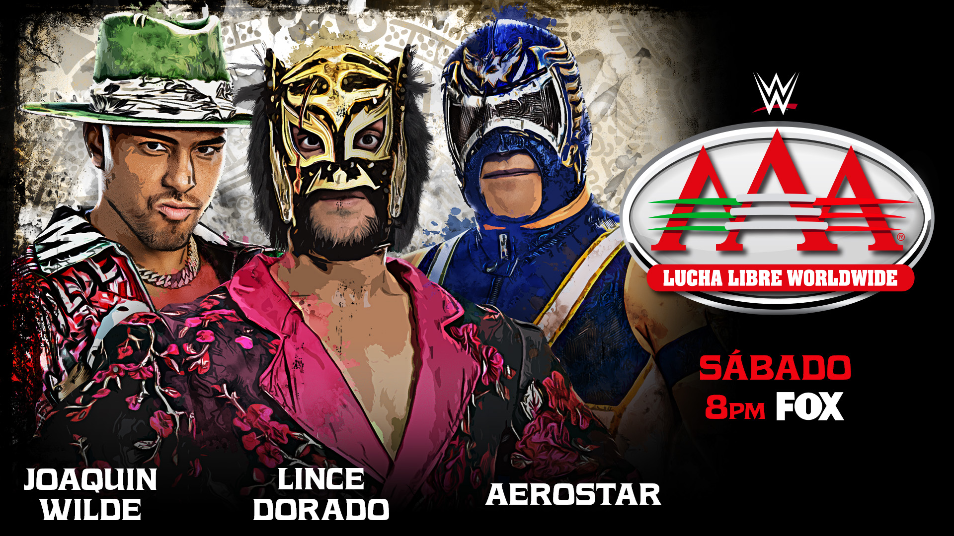 Joaquin Wilde vs. Lince Dorado vs. Aero Star Set For 4/18 AAA On FOX