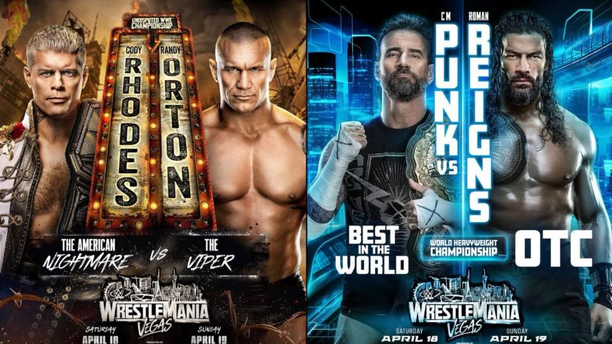 cody rhodes, randy orton, cm punk roman reigns