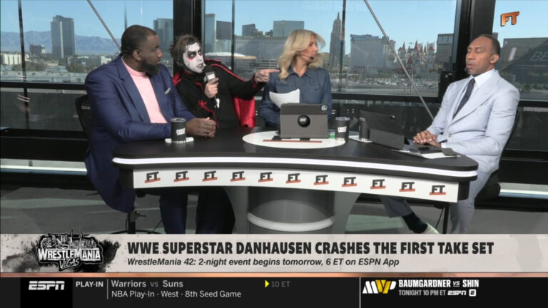Danhausen Curses Stephen A. Smith