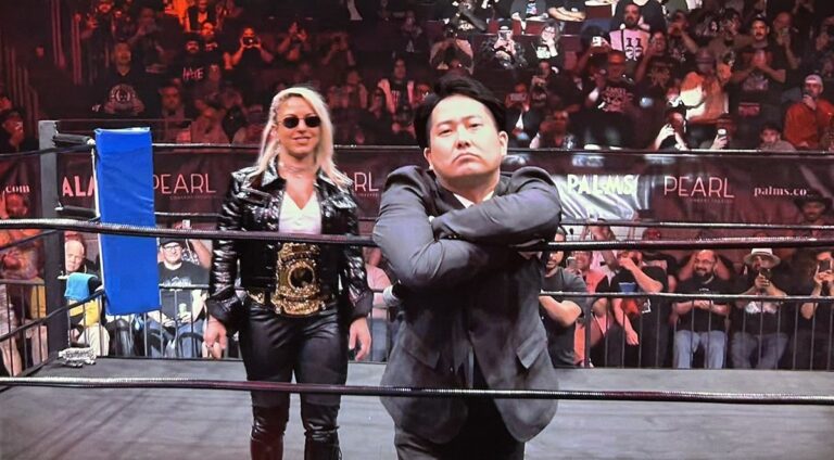 Thekla Makes Surprise Appearance At Stardom American Dream, Threatens Taro Okada