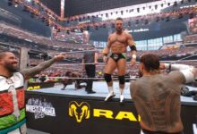 LA Knight, The Usos At WrestleMania 42