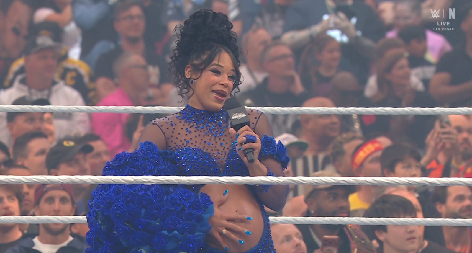 Bianca Belair Loves Pregnant Cosplay Version Of Herself Wrestling