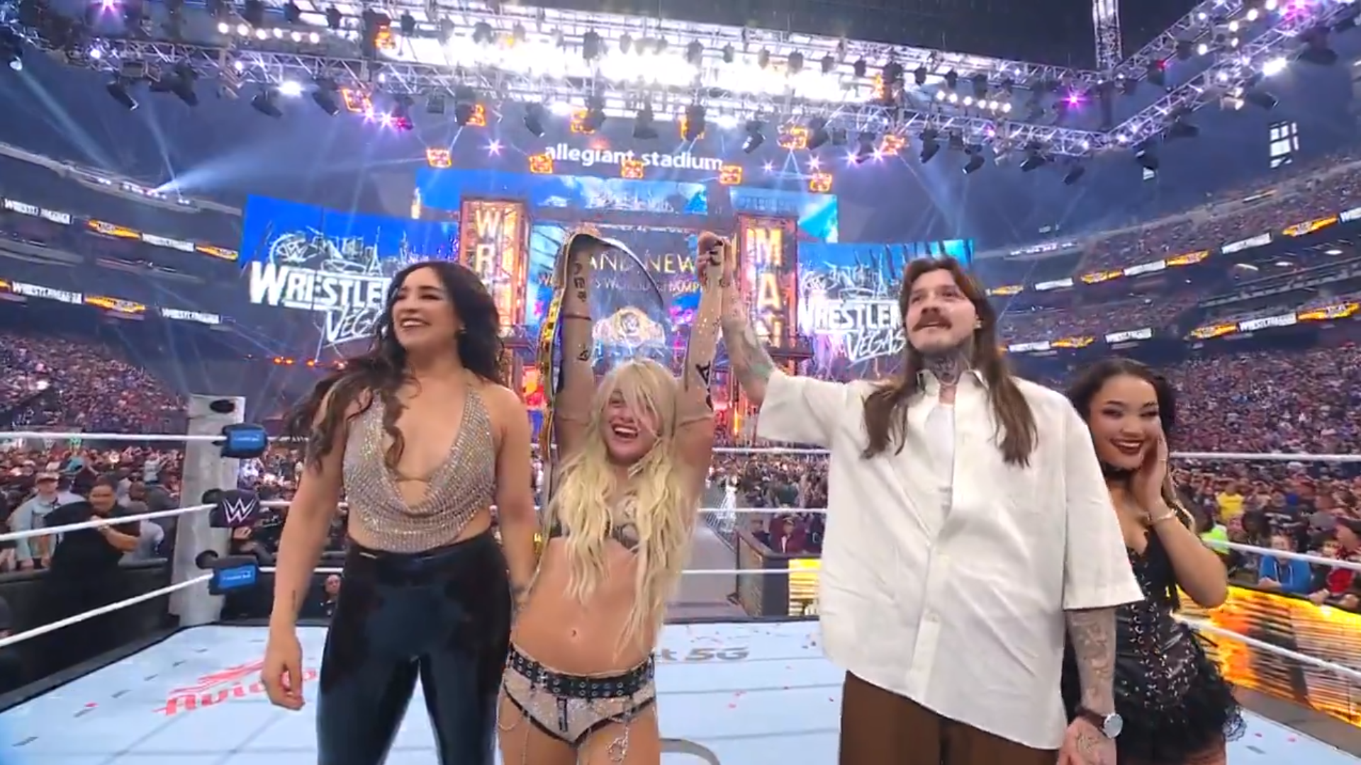 judgment day, raquel rodriguez, liv morgan, dominik mysterio, roxanne perez