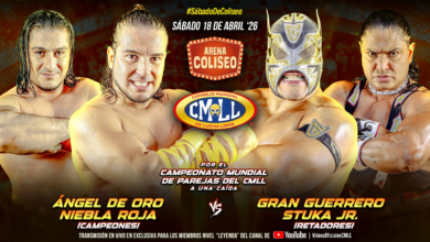 CMLL Sábado De Coliseo Results (4/18/2026)