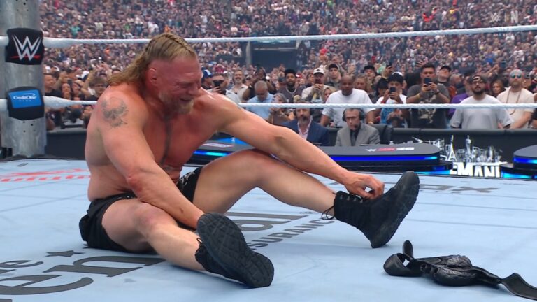 WWE Shop Selling ‘Thank You Brock’ Shirts After Apparent Retirement Of Brock Lesnar