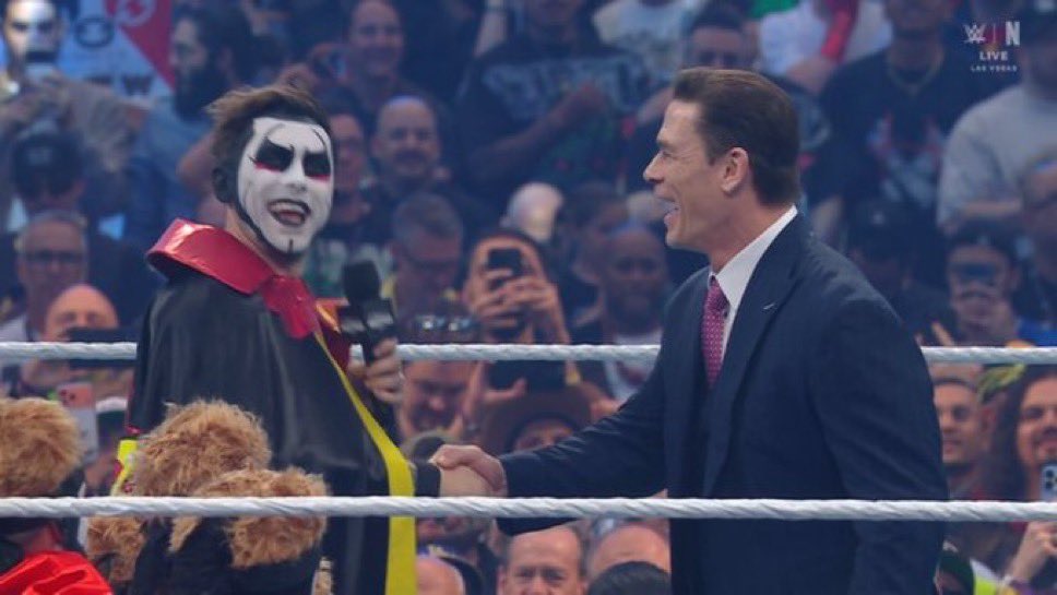 Danhausen Talks WrestleMania Moment With John Cena, ‘It’s A Little Bit Unbelievable’