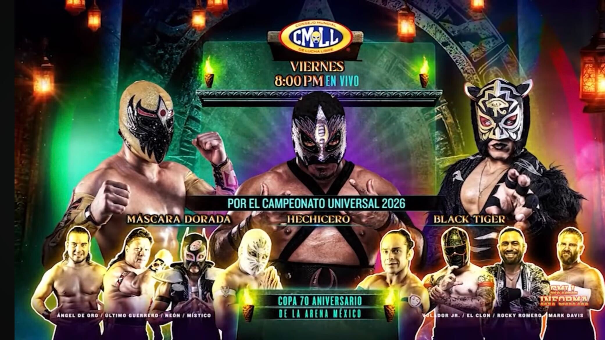 CMLL Arena Mexico 70 Anniversary Preview (4/24/2026)