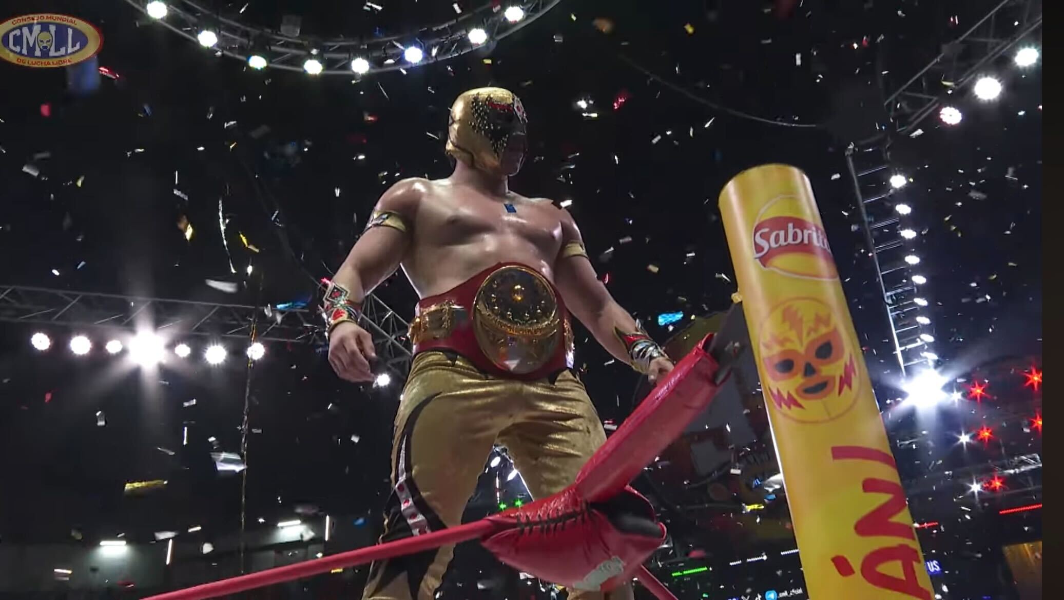 Máscara Dorada Wins the 2026 CMLL Universal Championship