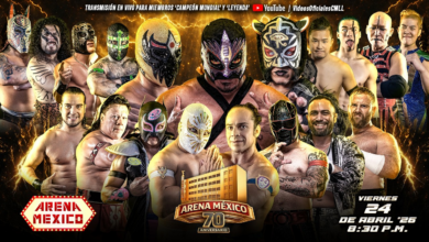 CMLL Arena Mexico 70 Anniversary Results (4/24/2026)