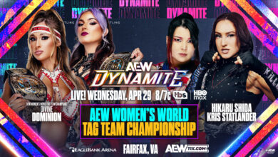 Divine Dominion vs Hikaru Shida and Kris Statlander AEW Dynamite