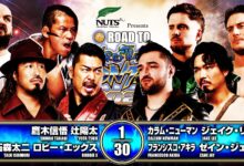 unbound company, shingo takagi, yota tsuji, robbie x, taiji ishimori, united empire, zane jay, francesco akira, jake lee, callum newman