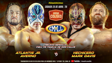 CMLL Sábado De Coliseo Results (4/25/2026)