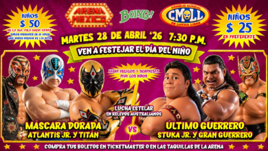 CMLL Martes de Arena Mexico Results (4/28/2026)