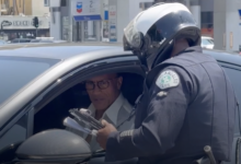 the rock traffic stop