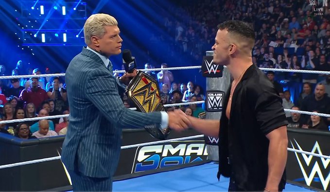 Ricky Saints Makes WWE SmackDown Debut, Confronts Cody Rhodes
