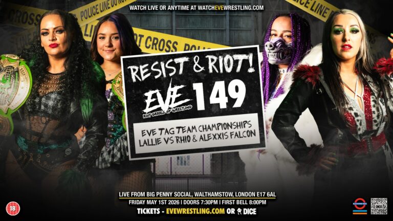 EVE 149: Resist & Riot Results (5/1): EVE Tag Team Titles On The Line