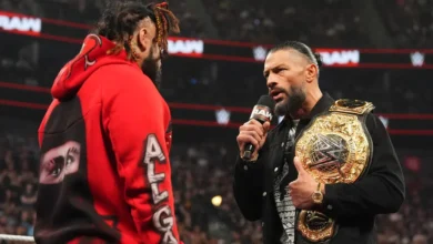 Roman Reigns, Jacob Fatu WWE Raw