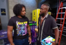 Ricochet reacts to The New Day's WWE departure.
