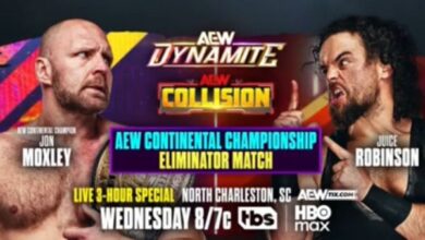 Jon Moxley vs Juice Robinson for AEW Dynamite/Collision
