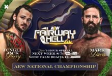 Jack Perry vs Mark Davis AEW Collision: Fairway To Hell