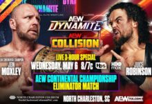 Jon Moxley vs Juice Robinson for AEW Dynamite/Collision