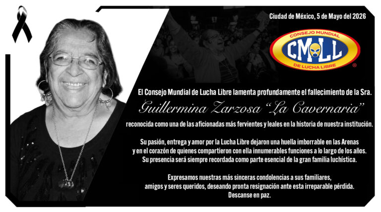 CMLL Superfan Mrs. Guillermina Zarzosa “La Cavernaria” Passes Away