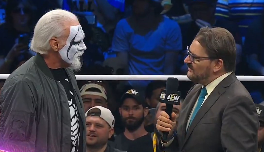 Sting Tony Schiavone Ted Turner