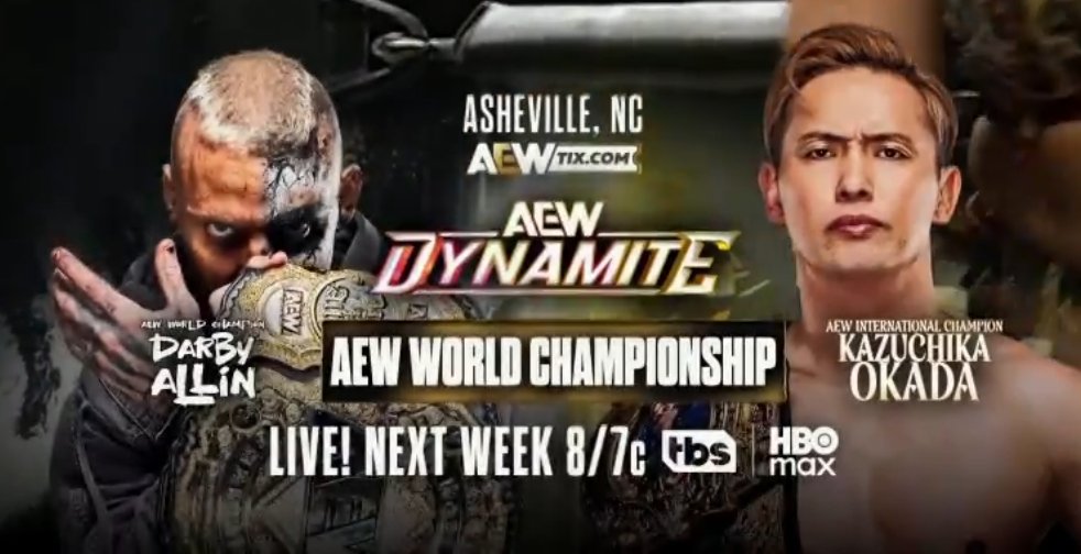 Darby Allin Kazuchika Okada AEW Dynamite