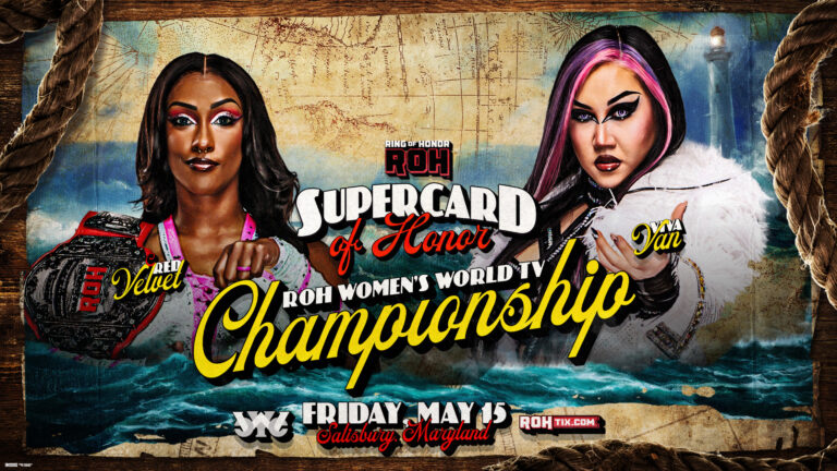 Red Velvet To Defend ROH Women’s TV Title Against Viva Van At ROH Supercard Of Honor