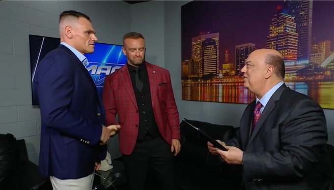 Gunther on WWE SmackDown