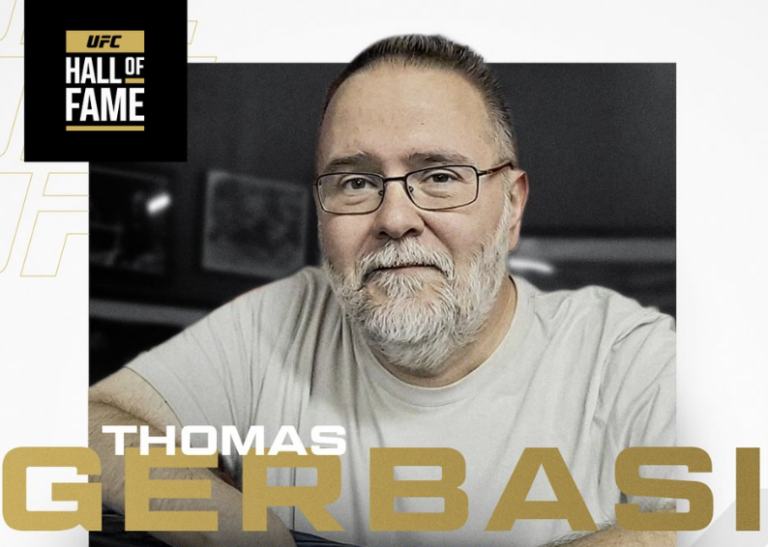 UFC Inducting Thomas Gerbasi Into 2026 UFC Hall of Fame