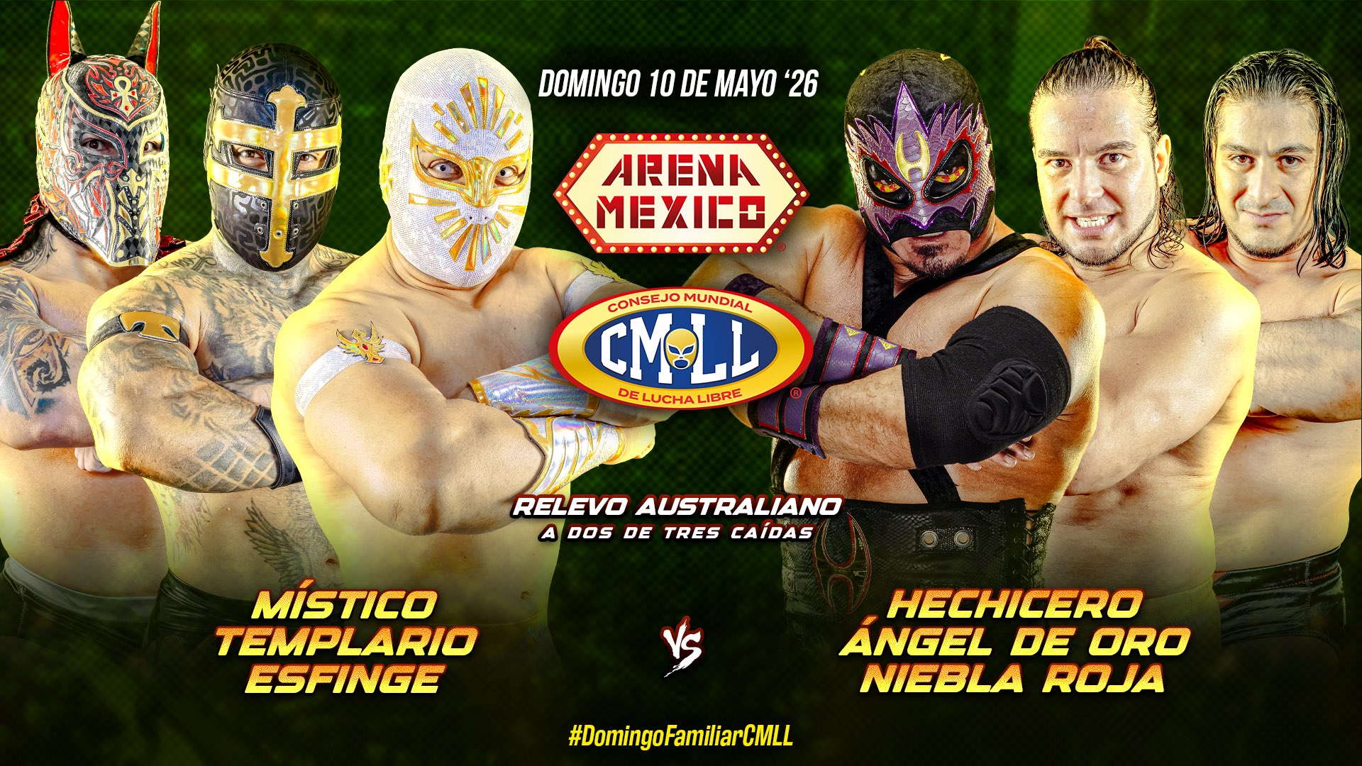 CMLL Domingo Familiar Results (5/10/2026)