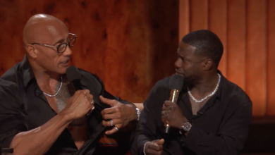 the rock kevin hart